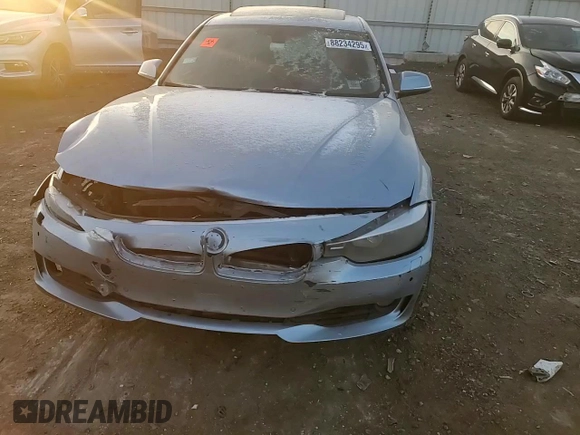 2013 BMW 3 Series 328i xDrive with VIN WBA3B3G53DNR79660, listed as a Copart auction lot 88234295 with 0 mi miles and Salvage Title. Bid and sale history available at carsss.com. Image 11.