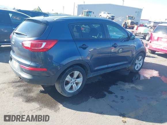 2012 Kia Sportage LX with VIN KNDPBCA28C7273676, listed as a IAAI auction lot 42034764 with 121,527 mi miles and . Bid and sale history available at DreamBid. Image 4.