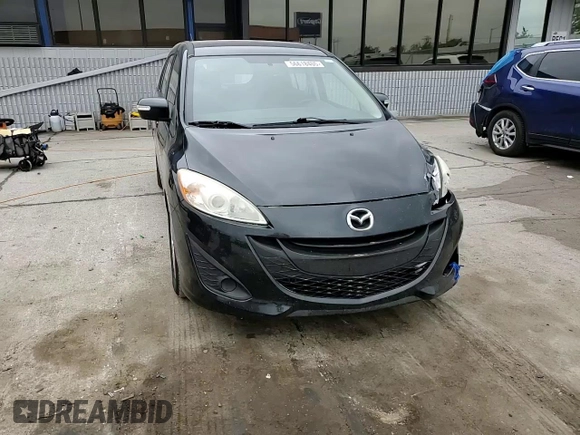 2015 Mazda 5 Sport with VIN JM1CW2BLXF0184094, listed as a Copart auction lot 56618405 with 98,757 mi miles and Salvage title. Bid and sale history available at DreamBid. Image 13.