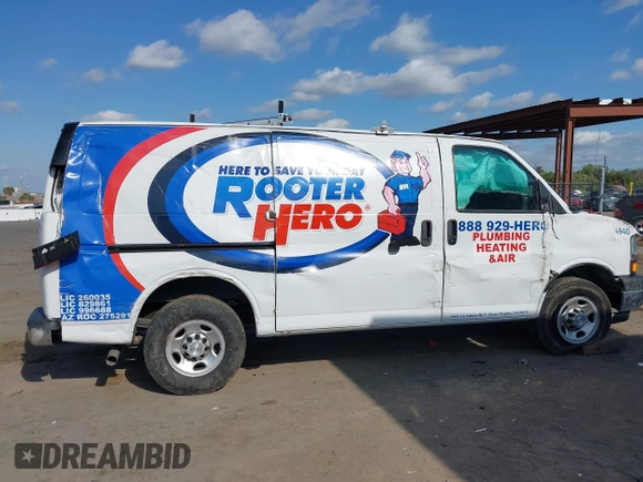 2021 Chevrolet Express Cargo with VIN 1GCWGAFP3M1204940, listed as a IAAI auction lot 42030364 with 81,163 mi miles and . Bid and sale history available at DreamBid. Image 6.