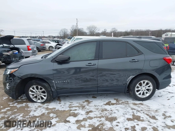2018 Chevrolet Equinox LS with VIN 2GNAXHEV5J6283904, listed as a IAAI auction lot 41225391 with 69,410 mi miles and . Bid and sale history available at DreamBid. Image 14.
