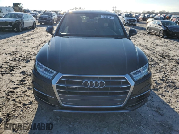 2018 Audi Q5 Premium Plus with VIN WA1BNAFY1J2035076, listed as a Copart auction lot 73202572 with 53,864 mi miles. Bid and sale history available at carsss.com. Image 5.