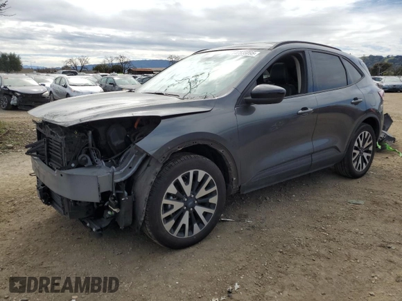 2020 Ford Escape SE Sport Hybrid with VIN 1FMCU9BZ9LUB86552, listed as a Copart auction lot 47535095 with 74,947 mi miles and Salvage title. Bid and sale history available at DreamBid. Image 1.