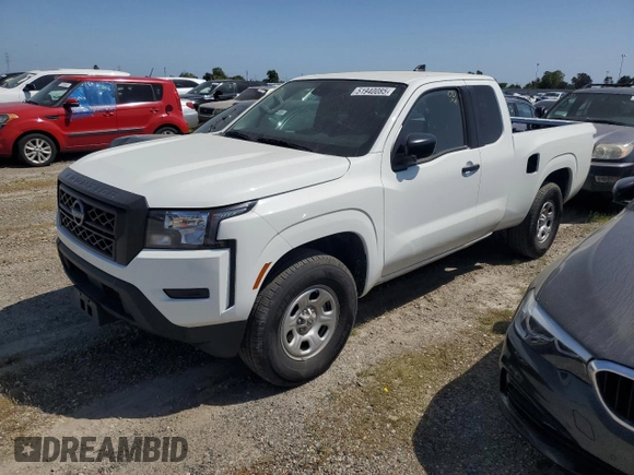 2024 Nissan Frontier S with VIN 1N6ED1CL5RN638845, listed as a Copart auction lot 51940085 with 27,151 mi miles and Salvage title. Bid and sale history available at DreamBid. Image 1.