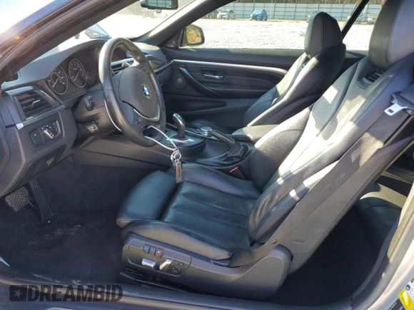 2016 BMW 4 Series 435i with VIN WBA3T3C5XG5A41617, listed as a Copart auction lot 82854044 with 93,213 mi miles and Salvage title. Bid and sale history available at DreamBid. Image 7.