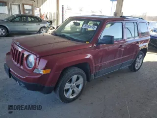 2014 Jeep Patriot Latitude with VIN 1C4NJPFB9ED827905, listed as a Copart auction lot 42363245 with 71,255 mi miles and Salvage Title. Bid and sale history available at carsss.com. Image 1.