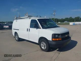 2014 Chevrolet Express Cargo с VIN 1GCWGFCA5E1121007, выставлен на аукционе IAAI как лот 42505878 с пробегом 178 916 миль миль и . История ставок и продаж доступна на DreamBid. Изображение 1.
