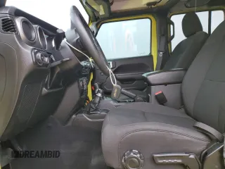 2022 Jeep Wrangler Unlimited Sport with VIN 1C4HJXDG9NW249658, listed as a Copart auction lot 41460745 with Not Provided miles and Non Repairable. Bid and sale history available at DreamBid. Image 7.