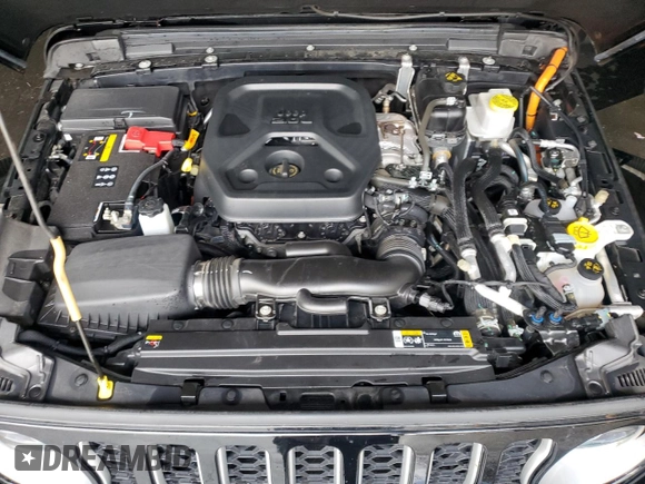 2023 Jeep Wrangler Sahara с VIN 1C4JJXP64PW704147, выставлен на аукционе Copart как лот 59096975 с пробегом 45 122 миль миль и Чистый • Clean title. История ставок и продаж доступна на DreamBid. Изображение 12.
