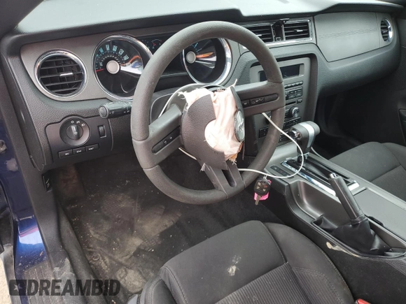 2012 Ford Mustang Premium with VIN 1ZVBP8AM0C5234759, listed as a Copart auction lot 56045825 with Not provided miles and Salvage title. Bid and sale history available at DreamBid. Image 8.