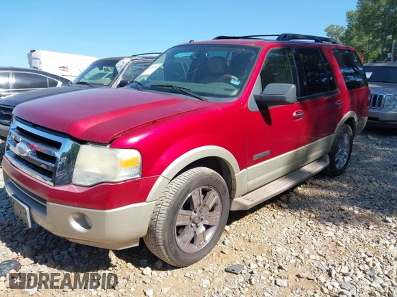 2008 Ford Expedition Eddie Bauer with VIN 1FMFU17568LA29112, listed as a IAAI auction lot 42725352 with 292,922 mi miles and . Bid and sale history available at DreamBid. Image 2.