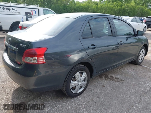 2008 Toyota Yaris with VIN JTDBT923681215240, listed as a IAAI auction lot 42183335 with 214,008 mi miles. Bid and sale history available at carsss.com. Image 4.