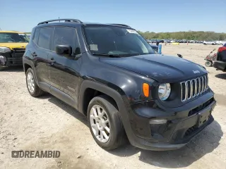 2021 Jeep Renegade Jeepster z VIN ZACNJCAB1MPM26894, wystawiony jako Copart lot #53859975 z przebiegiem 76 402 mil mil oraz Czysty tytuł • Clean title. Historia ofert i sprzedaży dostępna na DreamBid. Obrazek 4.