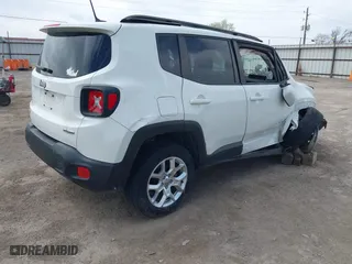 2017 Jeep Renegade Altitude with VIN ZACCJBBB2HPE57919, listed as a IAAI auction lot 41803327 with 142,912 mi miles. Bid and sale history available at carsss.com. Image 4.