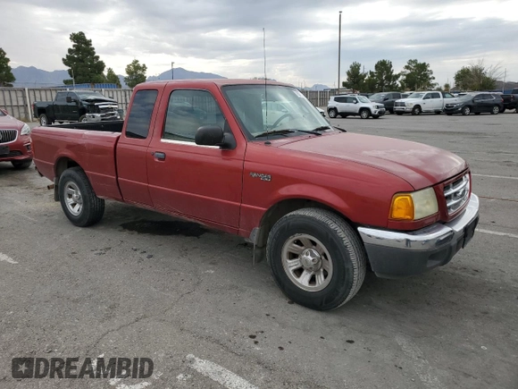 2002 Ford Ranger XLT Appearance with VIN 1FTYR44EX2PA16674, listed as a Copart auction lot 76377354 with 164,298 mi miles and Salvage Title. Bid and sale history available at carsss.com. Image 4.
