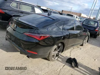 2023 Acura Integra Technology with VIN 19UDE4H6XPA004131, listed as a Copart auction lot 86898704 with 75,852 mi miles and Clean title. Bid and sale history available at DreamBid. Image 3.