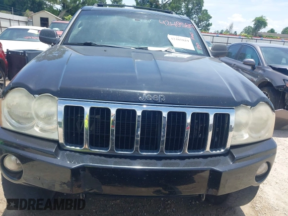 2005 Jeep Grand Cherokee Limited with VIN 1J8HR58225C592060, listed as a IAAI auction lot 42485819 with 191,973 mi miles and . Bid and sale history available at DreamBid. Image 12.