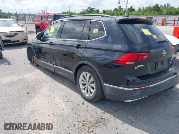 2018 Volkswagen Tiguan SEL with VIN 3VV3B7AX2JM049650, listed as a IAAI auction lot 42169314 with Not Provided miles and . Bid and sale history available at DreamBid. Image 3.