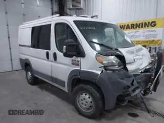 2016 Ram ProMaster Cargo with VIN 3C6TRVNG6GE116477, listed as a IAAI auction lot 41163208 with 100,971 mi miles and . Bid and sale history available at DreamBid. Image 1.