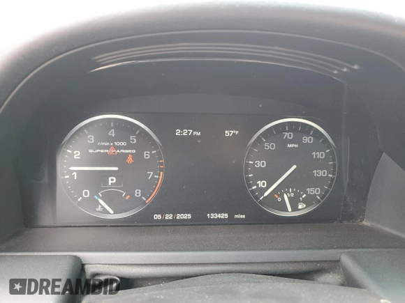 2011 Land Rover Range Rover SC with VIN SALMF1E4XBA357855, listed as a Copart auction lot 57708415 with 133,425 mi miles and Salvage title. Bid and sale history available at DreamBid. Image 9.