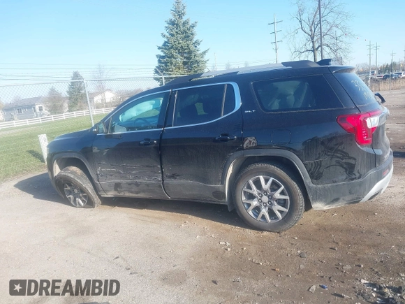 2022 GMC Acadia SLT with VIN 1GKKNULS3NZ113334, listed as a IAAI auction lot 42044885 with 51,480 mi miles and . Bid and sale history available at DreamBid. Image 14.