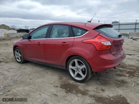 2012 Ford Focus Titanium with VIN 1FAHP3N22CL127030, listed as a Copart auction lot 43542345 with 99,277 mi miles and Salvage Title. Bid and sale history available at carsss.com. Image 2.