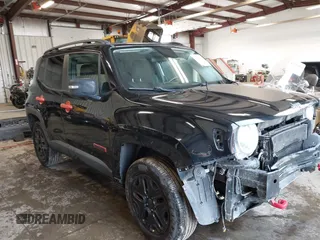 2016 Jeep Renegade Trailhawk with VIN ZACCJBCT9GPC83188, listed as a IAAI auction lot 42565945 with 111,712 mi miles and . Bid and sale history available at DreamBid. Image 1.
