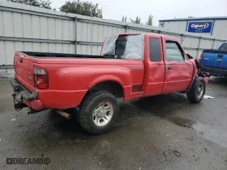 2002 Ford Ranger XL Fleet with VIN 1FTYR44U52PA26309, listed as a Copart auction lot 45275035 with 121,166 mi miles and Salvage Title. Bid and sale history available at carsss.com. Image 3.