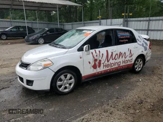 2010 Nissan Versa S with VIN 3N1BC1AP7AL467389, listed as a Copart auction lot 59750015 with Not provided miles and Salvage title. Bid and sale history available at DreamBid. Image 1.