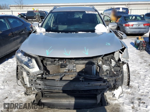 2018 Nissan Rogue SV with VIN JN8AT2MV2JW318394, listed as a Copart auction lot 88117975 with 108,361 mi miles and Salvage Title. Bid and sale history available at carsss.com. Image 5.