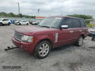 2006 Land Rover Range Rover HSE with VIN SALME15416A201308, listed as a Copart auction lot 52920805 with 211,090 mi miles and Salvage Title. Bid and sale history available at carsss.com. Image 1.
