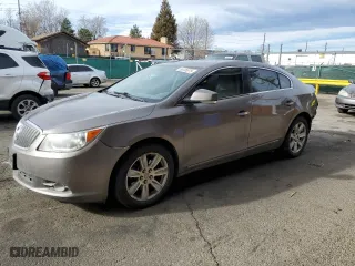2012 Buick LaCrosse Leather with VIN 1G4GL5E3XCF353865, listed as a Copart auction lot 50030875 with 192,209 mi miles and Salvage Title. Bid and sale history available at carsss.com. Image 1.
