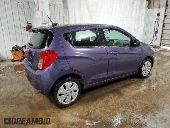 2016 Chevrolet Spark LS with VIN KL8CB6SA1GC590808, listed as a Copart auction lot 48852035 with 95,781 mi miles and Salvage Title. Bid and sale history available at carsss.com. Image 3.