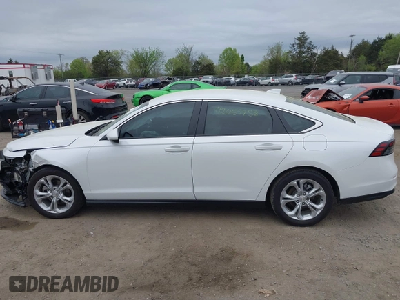 2024 Honda Accord LX z VIN 1HGCY1F20RA058803, wystawiony jako IAAI lot #42059758 z przebiegiem 13 071 mil mil oraz . Historia ofert i sprzedaży dostępna na DreamBid. Obrazek 14.