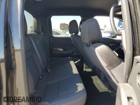 2023 Nissan Frontier SV with VIN 1N6ED1EK6PN614006, listed as a Copart auction lot 64883364 with 14,500 mi miles and Salvage Title. Bid and sale history available at carsss.com. Image 10.