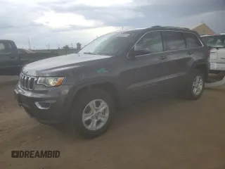 2017 Jeep Grand Cherokee Laredo with VIN 1C4RJFAG9HC653648, listed as a Copart auction lot 63049635 with 72,428 mi miles and Salvage title. Bid and sale history available at DreamBid. Image 1.