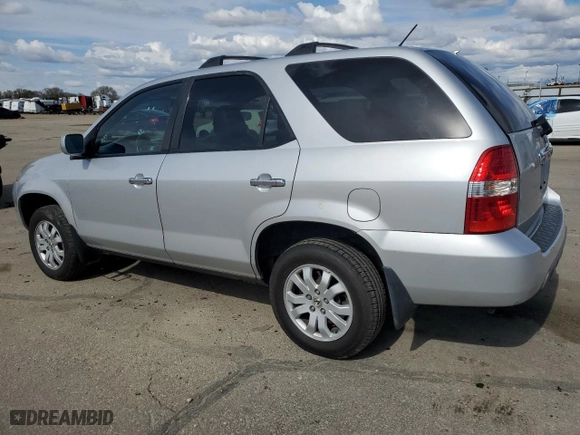 2003 Acura MDX Touring Pkg RES w/Navigation System with VIN 2HNYD18903H551054, listed as a Copart auction lot 51535035 with 244,550 mi miles and Salvage Title. Bid and sale history available at carsss.com. Image 2.
