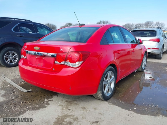 2015 Chevrolet Cruze LT with VIN 1G1PE5SB9F7188957, listed as a IAAI auction lot 41591969 with 152,983 mi miles. Bid and sale history available at carsss.com. Image 4.