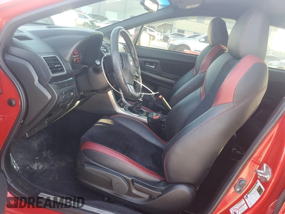 2015 Subaru WRX STI with VIN JF1VA2P62F9823094, listed as a Copart auction lot 43390715 with 127,043 mi miles and Salvage Title. Bid and sale history available at DreamBid. Image 7.