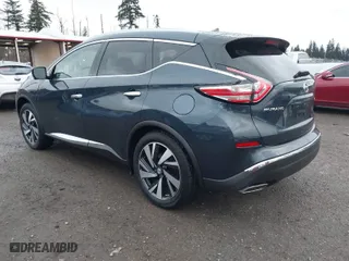 2015 Nissan Murano Platinum with VIN 5N1AZ2MH3FN200447, listed as a IAAI auction lot 41488023 with 4,649 mi miles. Bid and sale history available at carsss.com. Image 3.
