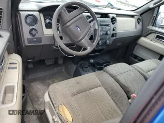 2010 Ford F-150 XL with VIN 1FTMF1EW2AKB85161, listed as a Copart auction lot 63741515 with 173,982 mi miles and Salvage title. Bid and sale history available at DreamBid. Image 8.