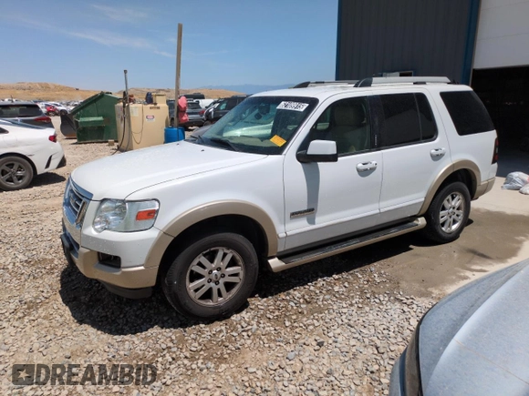 2007 Ford Explorer Eddie Bauer with VIN 1FMEU74E67UB45504, listed as a Copart auction lot 62109915 with 175,409 mi miles and Clean title. Bid and sale history available at DreamBid. Image 1.
