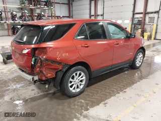 2020 Chevrolet Equinox LS with VIN 2GNAXSEV5L6188730, listed as a IAAI auction lot 41631652 with 99,305 mi miles. Bid and sale history available at carsss.com. Image 4.