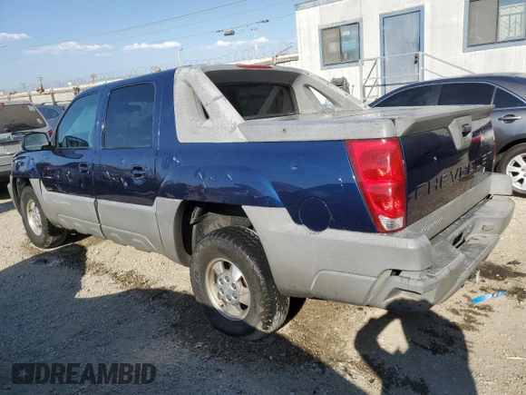 2002 Chevrolet Avalanche with VIN 3GNEC13T02G128530, listed as a Copart auction lot 74016064 with 290,258 mi miles and Salvage Title. Bid and sale history available at DreamBid. Image 2.