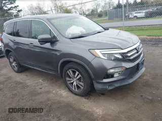 2017 Honda Pilot EX-L with VIN 5FNYF6H5XHB029443, listed as a IAAI auction lot 41992115 with 154,399 mi miles and . Bid and sale history available at DreamBid. Image 1.
