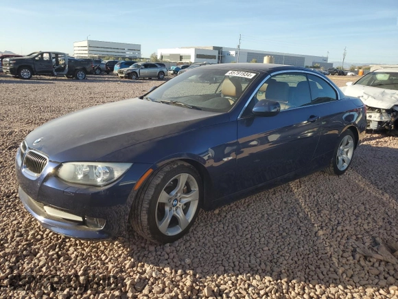 2013 BMW 3 Series 335i with VIN WBADX7C55DJ589394, listed as a Copart auction lot 85791934 with 83,358 mi miles and Salvage Title. Bid and sale history available at DreamBid. Image 1.