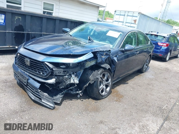 2024 Honda Accord EX-L with VIN 1HGCY2F67RA063411, listed as a IAAI auction lot 42264324 with 30,043 mi miles and . Bid and sale history available at DreamBid. Image 2.