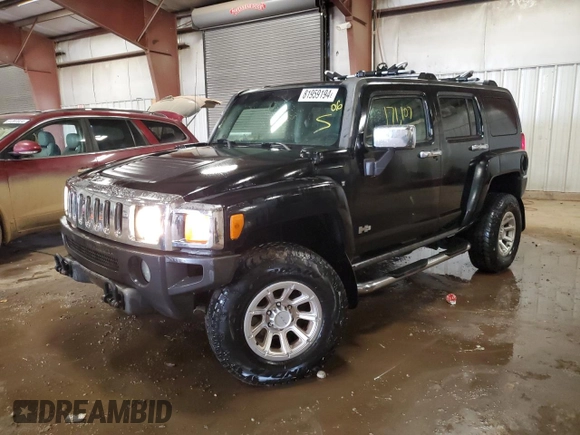 2006 Hummer H3 with VIN 5GTDN136968263163, listed as a Copart auction lot 81959194 with 171,107 mi miles and Clean Title. Bid and sale history available at DreamBid. Image 1.