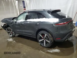 2025 Porsche Macan GTS with VIN WP1AG2A50SLB40376, listed as a Copart auction lot 41575385 with Not Provided miles and Salvage Title. Bid and sale history available at DreamBid. Image 2.