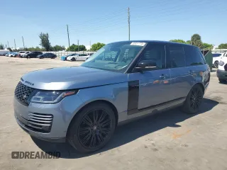 2020 Land Rover Range Rover P525 HSE with VIN SALGS2SE2LA414448, listed as a Copart auction lot 56851715 with 40,748 mi miles and Salvage title. Bid and sale history available at DreamBid. Image 1.